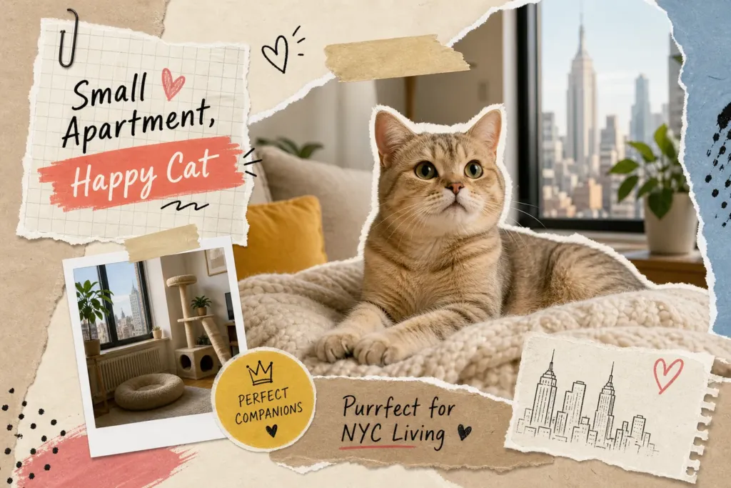 Best Cat Breeds for Small NYC Apartments, Ranked Guide