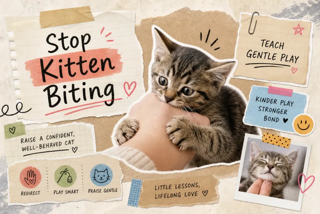 Stop Kitten Biting: 9 Vet-Backed Ways to Teach Gentle Play