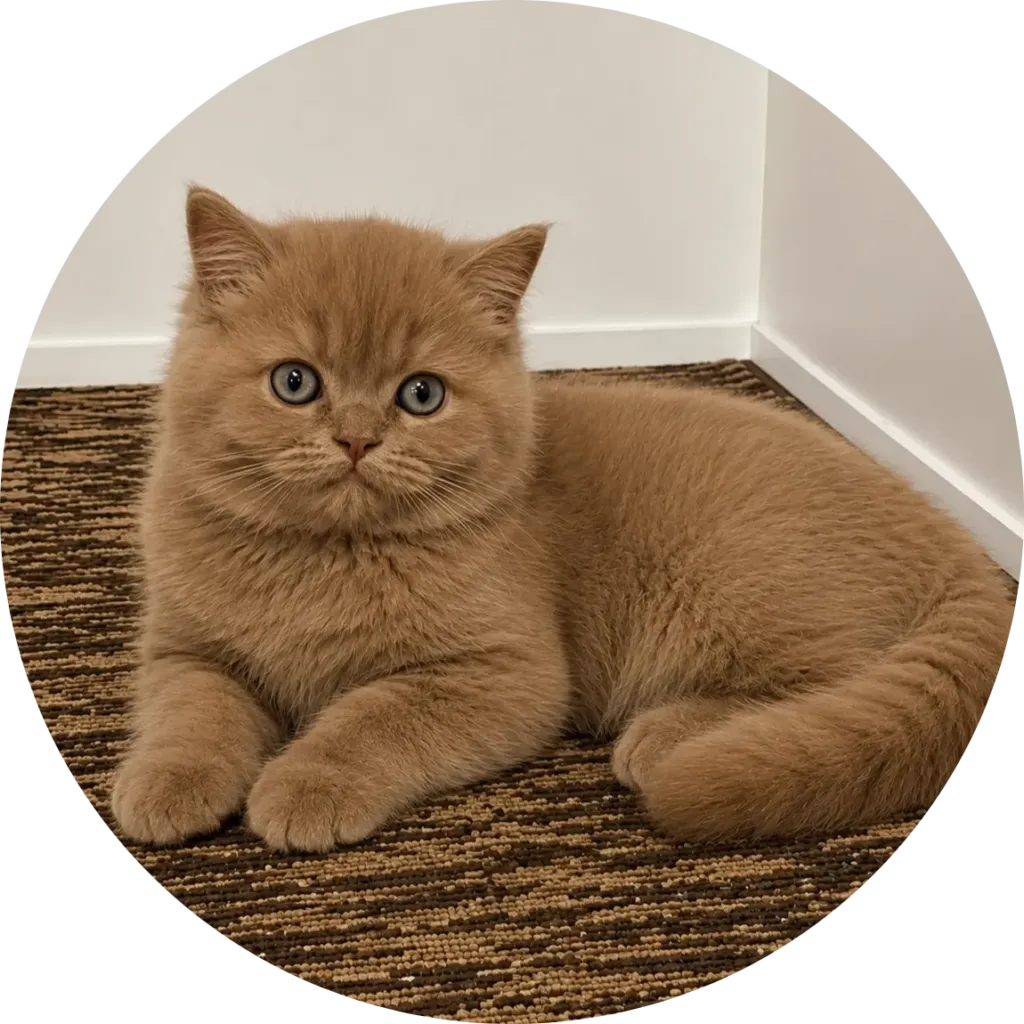 Kitty Palace Cattery - British and Scottish Kittens. Parents Cinnamon color